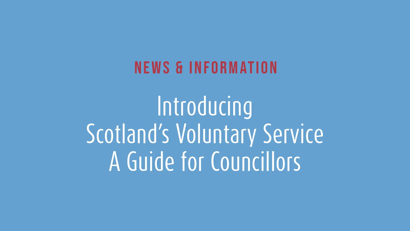 Voluntary Service Guide
